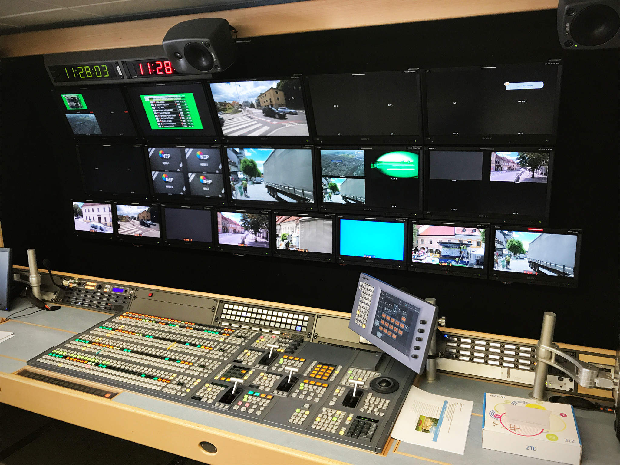 Iz tehničnega zakulisja televizijskega prenosa – in kako funkcionira slovensko-špansko-nizozemska naveza? Pravzaprav – fantastično!